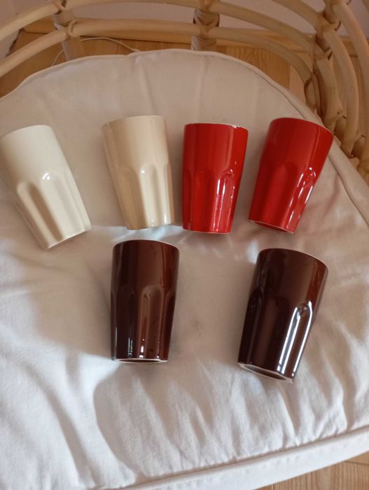 Kubki 6 szt cermika Ikea