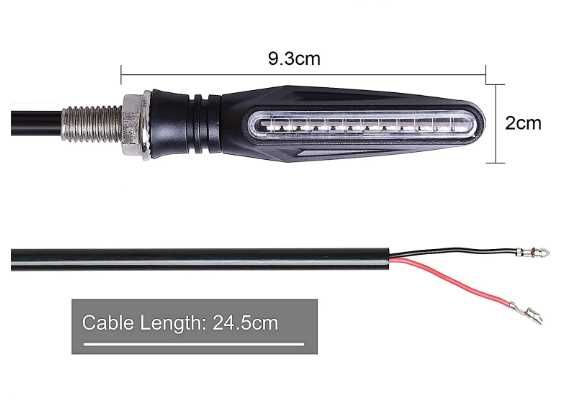 Vários Piscas em Led Mota