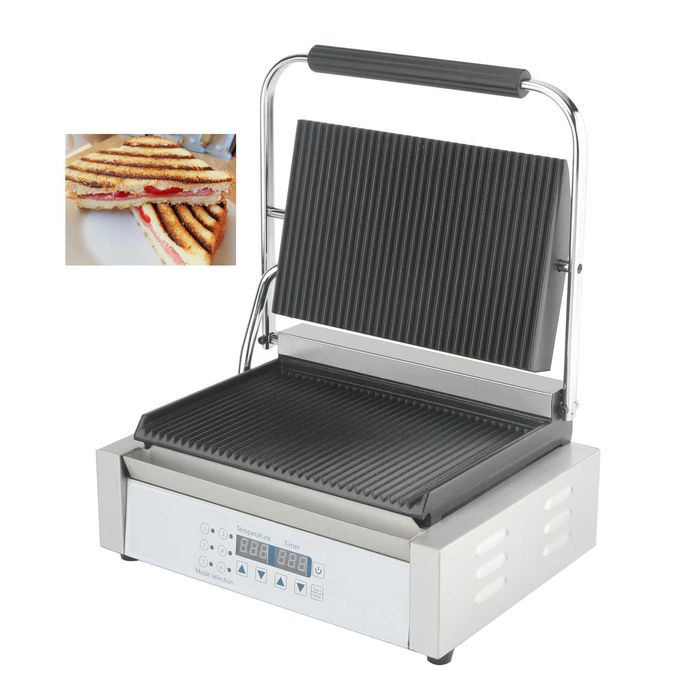 CUKUS Grill elektryczny cyfrowy kontaktowy 2000W FY-LY811E-D-GL