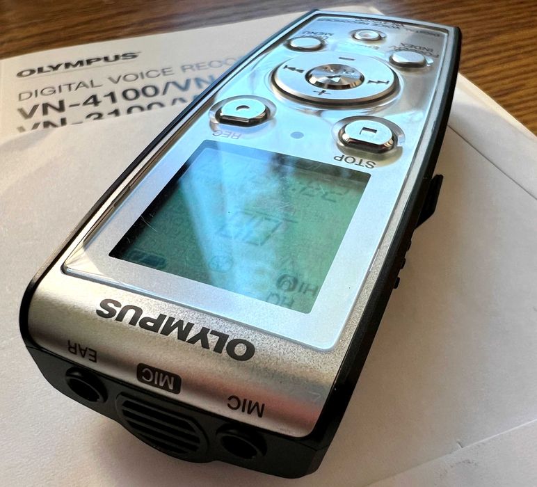 Диктофон Olympus VN 4100 з мікрофоном ME25W
