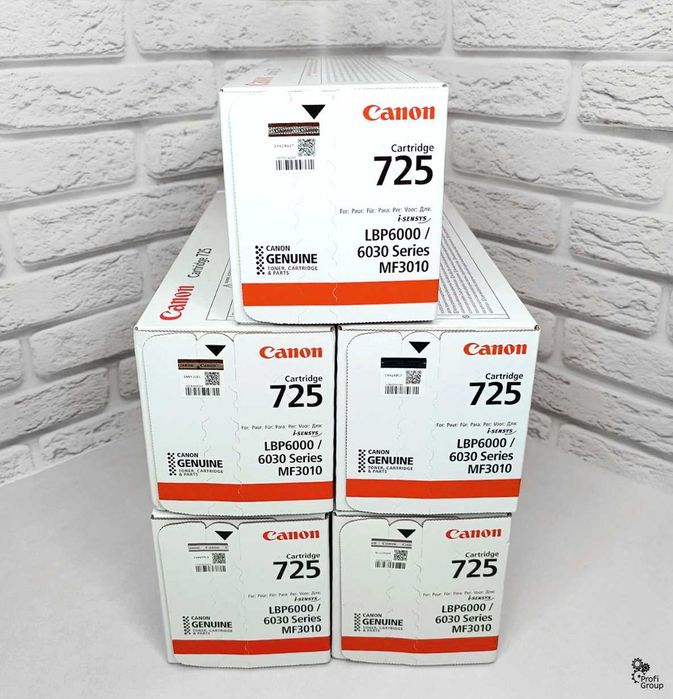 Картридж Canon 725 Оригінальний. НЕ КИТАЙ.