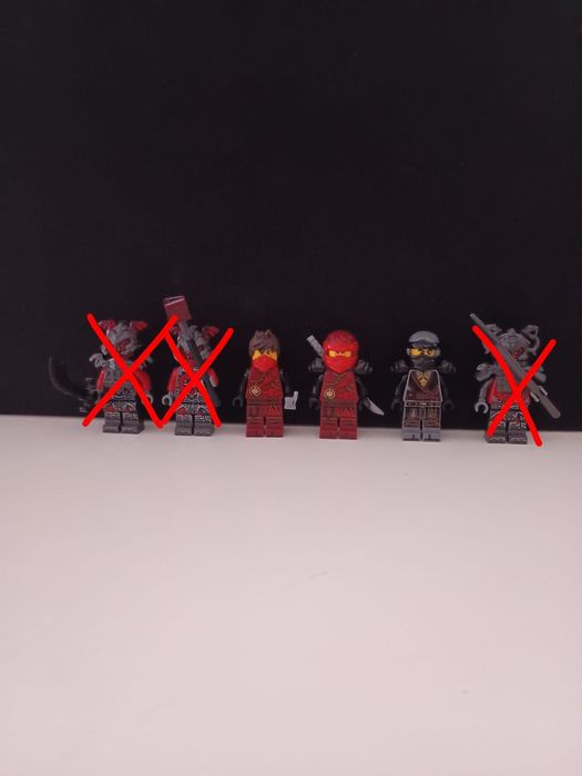 Figurki LEGO ninjago sezon 7 OPIS