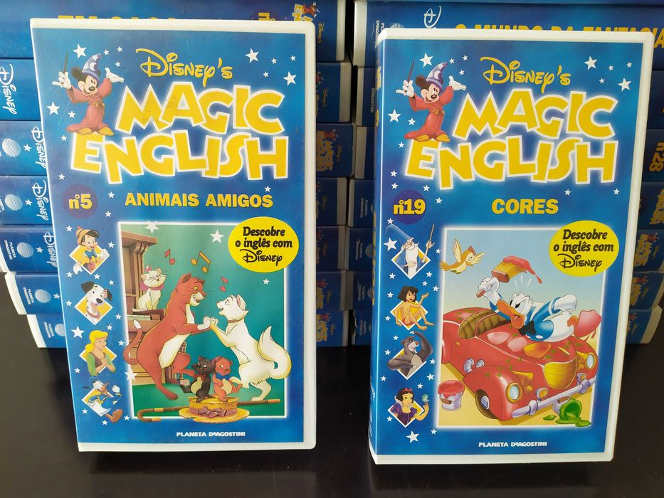 Coleção Magic English VHS