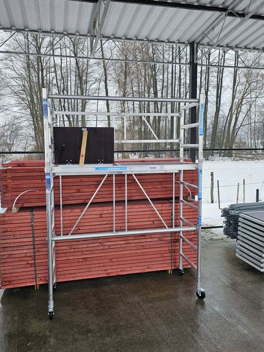 Rusztowanie aluminiowe jezdne Alumexx 4m