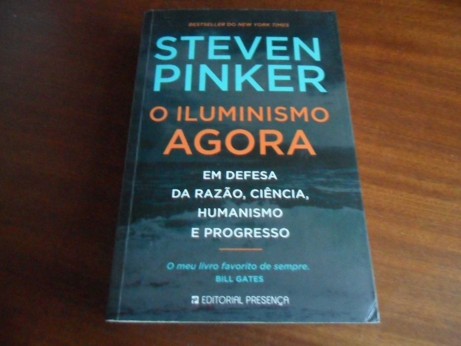 "O ILUMINISMO AGORA" de Steven Pinker - 1ªEdição de 2018