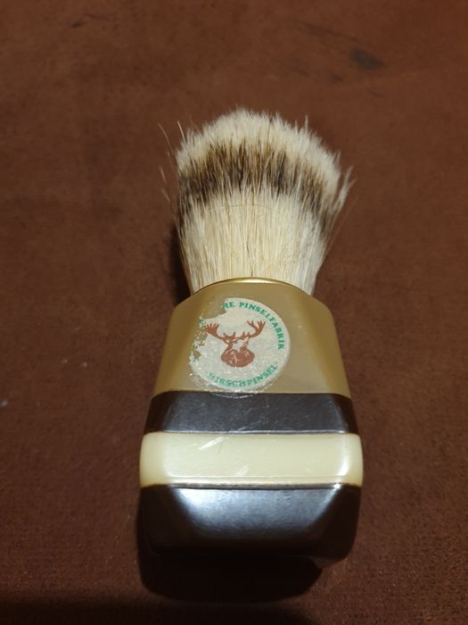 Помазок для бритья ГДР. Натуральная шерсть.