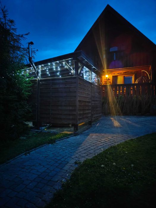Domek z jacuzzi w Bieszczadach
