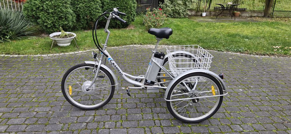 Trójkołowy rower elektryczny koła 24"