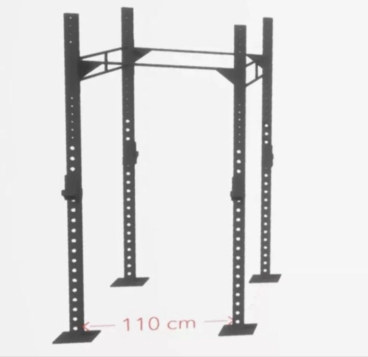 Rack Ilha CrossFit Personalizado – Estrutura Profissional