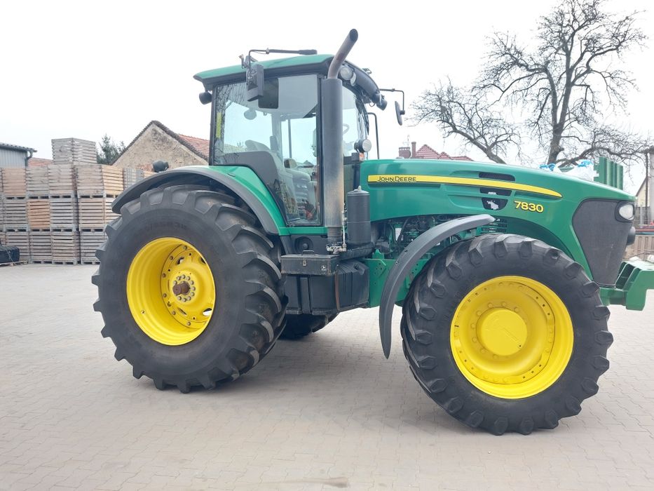 John deere 7830 Pełny serwis udokumentowany przebieg