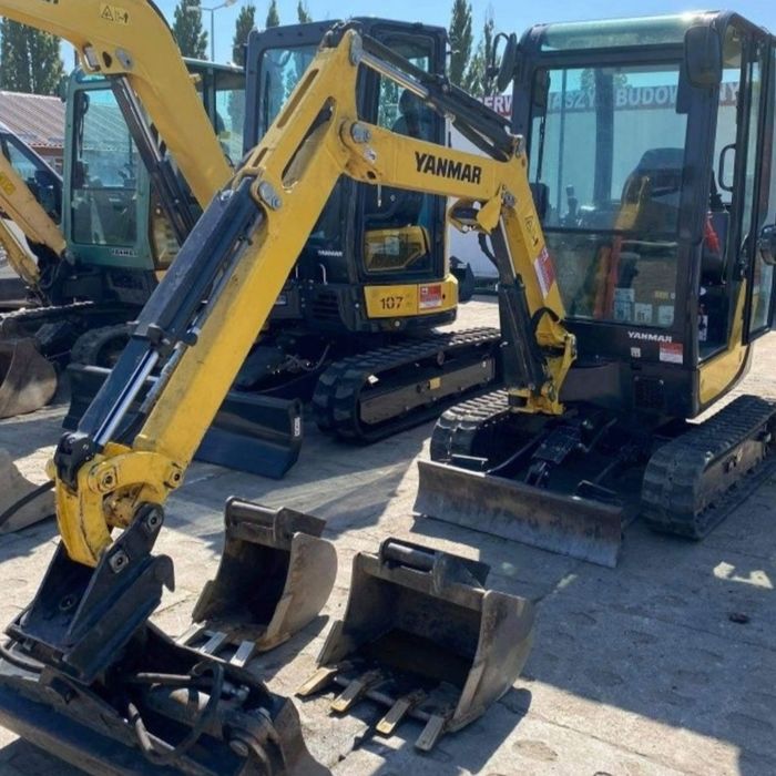 Spycharka gąsienicowa, mulczerrowanie nieuzytkow, koparka, minikoparka