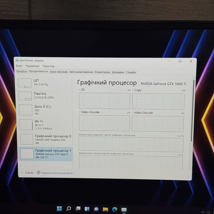 Як новий! MSI Leopard Gtx 1660Ti, i5, 512Gb