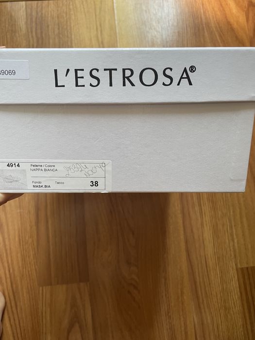 Шльопки босоножки босоніжки лестроза Італія Италия шкіра кожа Lestrosa