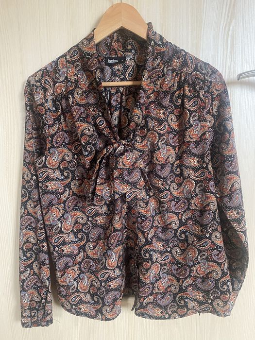 Bluzka kokarda paisley roz. 36/38