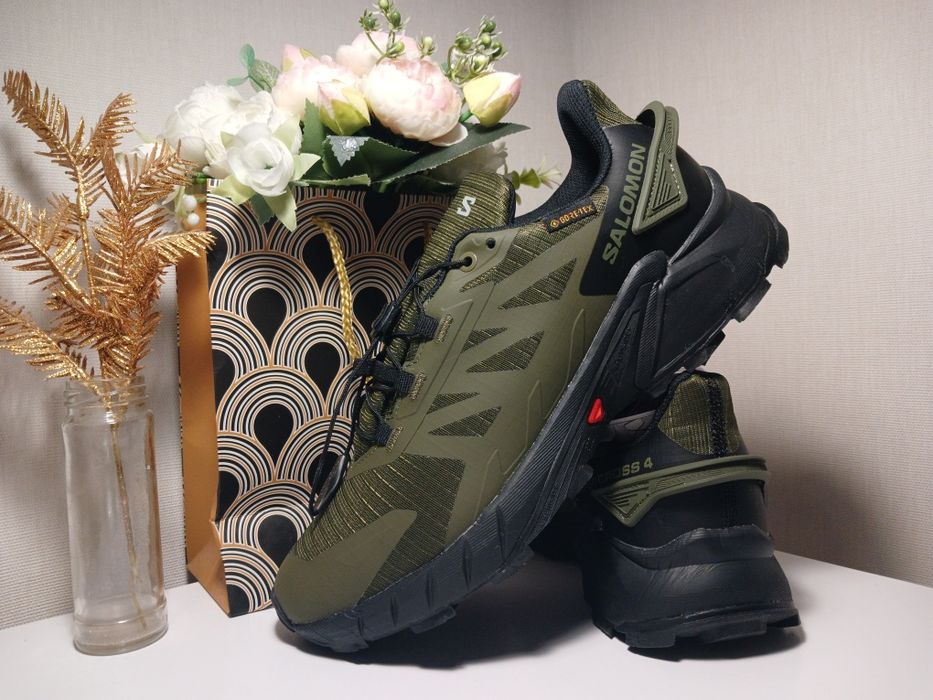 Salomon Supercross 4 Khaki | Gore-Tex | ТЕРМО
