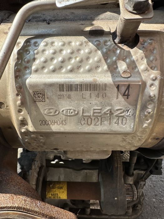 Сажевий фильтр c02f140  kia hyundai  2.2 дизель
