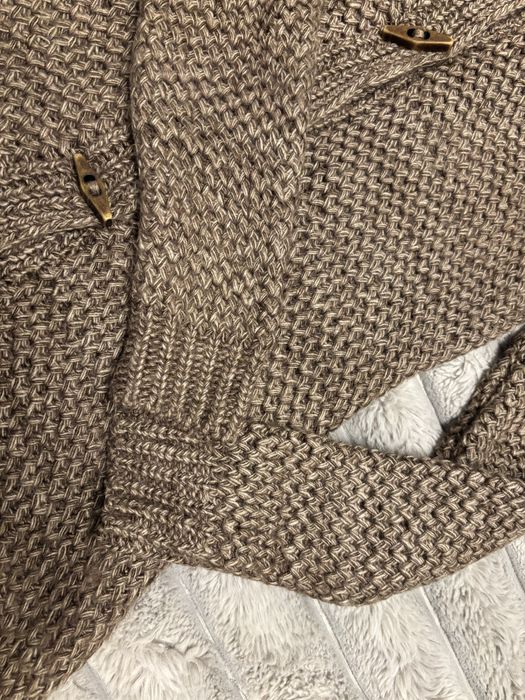 Женский кардиган шерстяной,жіночій кардиган вʼязка шерсть коричневий
