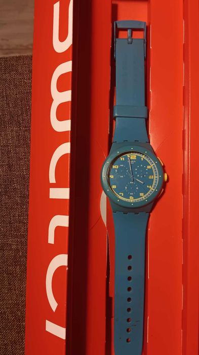 Swatch Chrono Plastic 42mm - Pudełko i Nowa Bateria. Okazja!