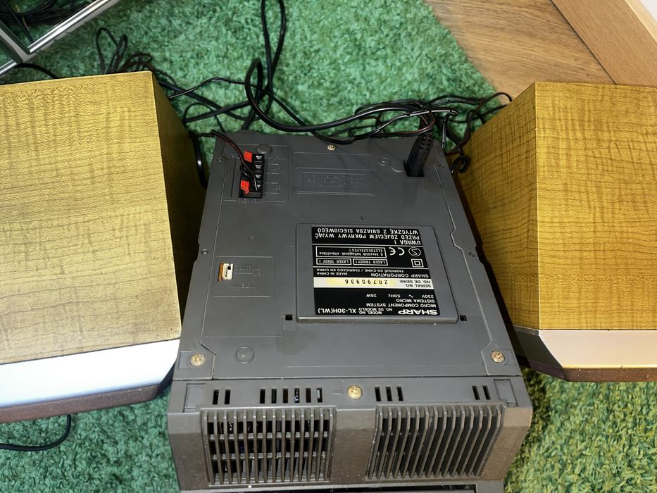 mini wieża stereo Sharp XL-30H(WL) głośniki radio