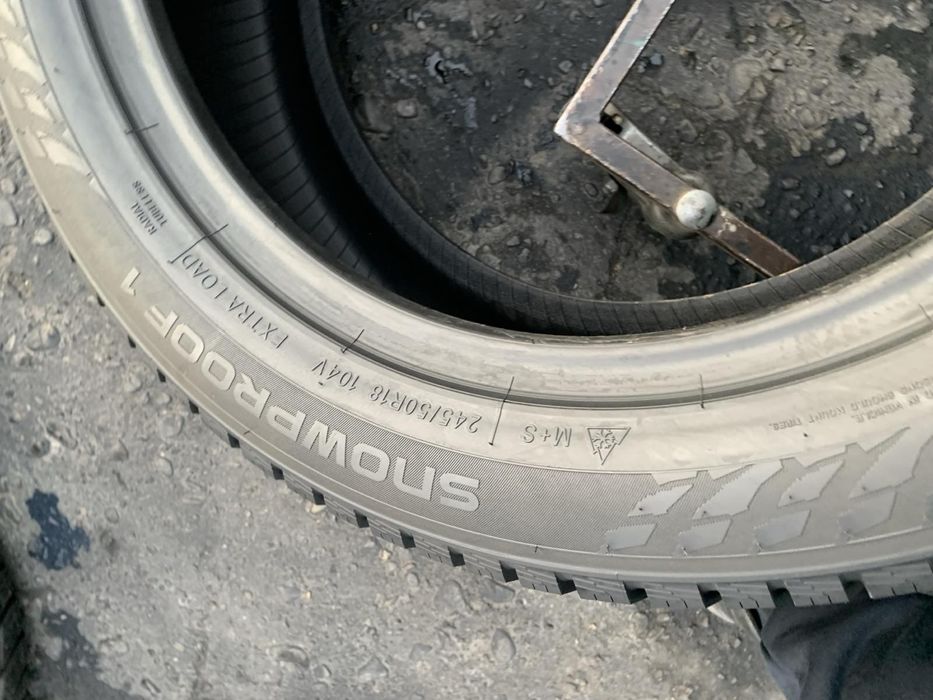 Шини нові 245/50 R18 Nokian зима 2023 рік