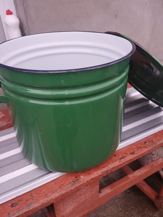 Баняк, каструля емальована 40л.