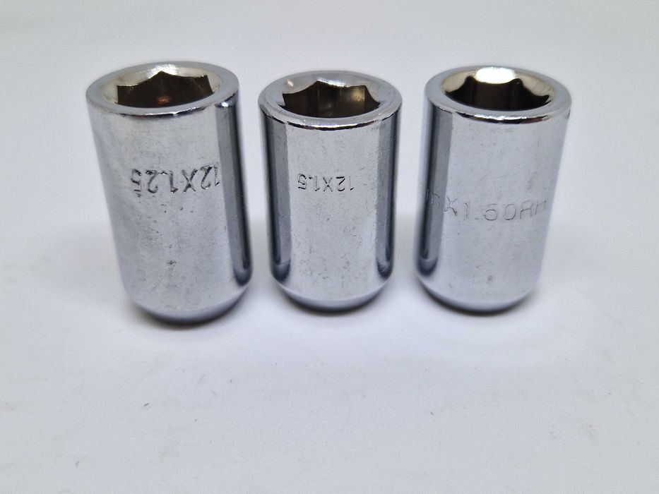Гайка колісна відкрита під шестигранник 12x1.25/12x1.5/14x1.5 хром
