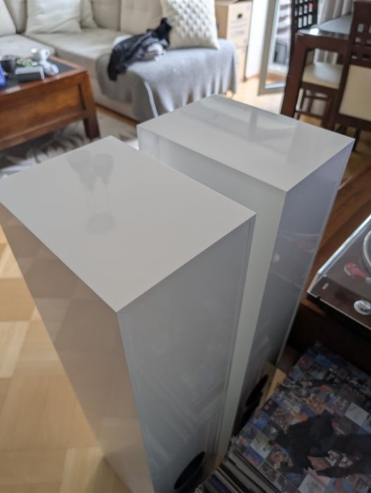 Kolumny Podłogowe Pylon Audio Pearl 25 | Biała Perła | Stan Idealny, Gwarancja..