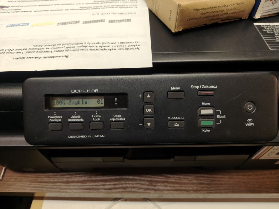 Drukarka brother DCP-j105