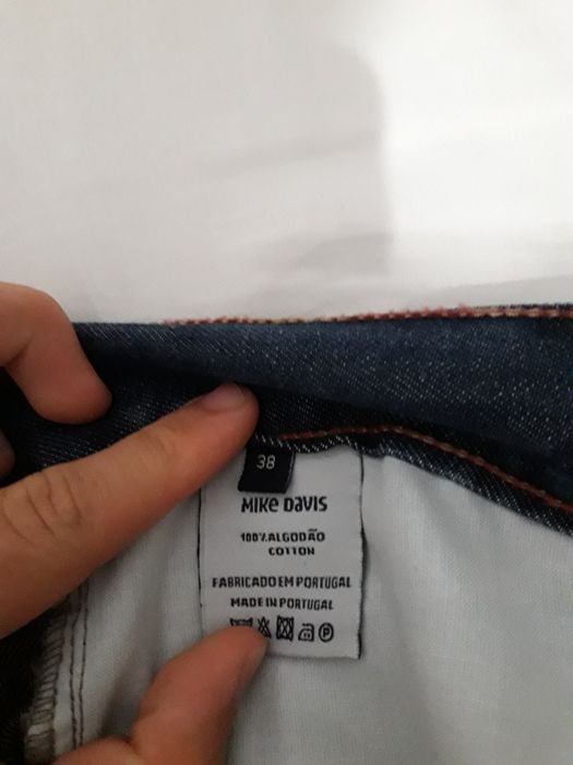 Calças Mike Davis 38 NUNCA USADAS