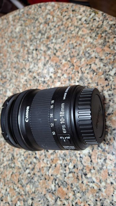 Objetiva Canon 10-18mm
