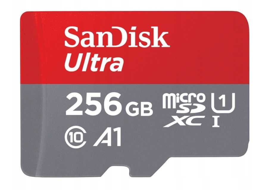Karta Pamięci microSDXC SanDisk Ultra 256GB + Adapter