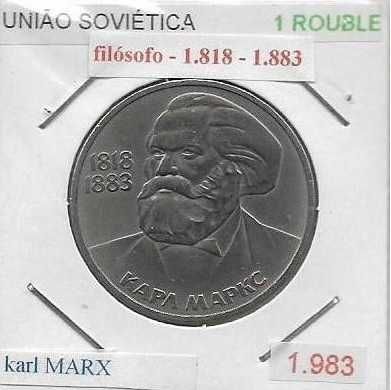 Rússia - - - "Personalidades Russas" - - - - - Moedas