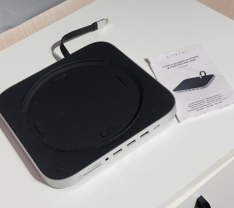 Док-станція Satechi Stand & Hub for Mac Mini M1-M2, Mac Studio M1-M4