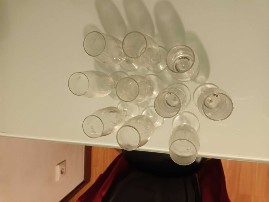 Conjunto de varios copos