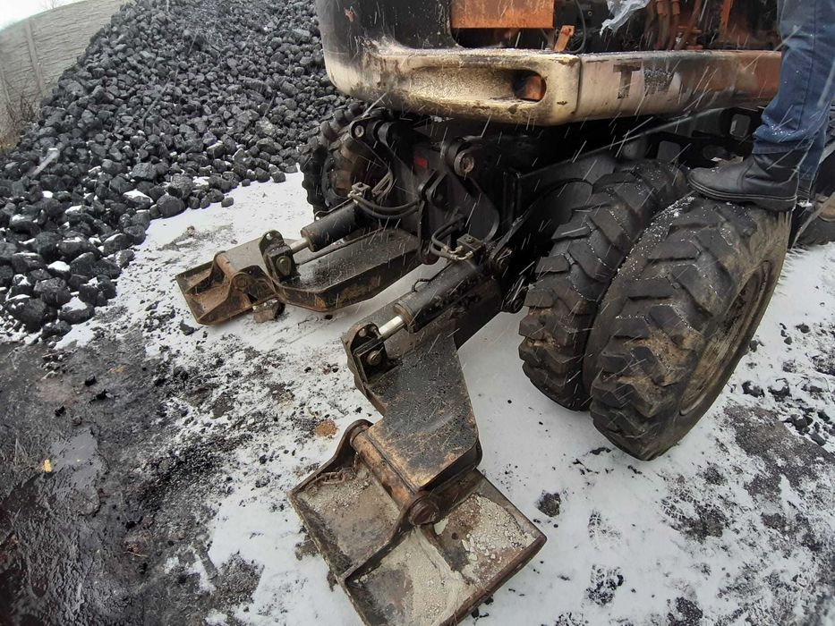 Terex tw110 pompa głowna  podpory most zwolnica skrzynia kon