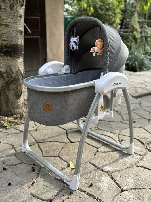 Lionelo Figgi ліжечко /кроватка люлька автоматичне гойдання