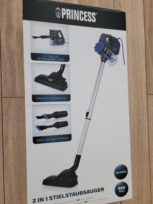 Odkurzacz pionowy, bezworkowy