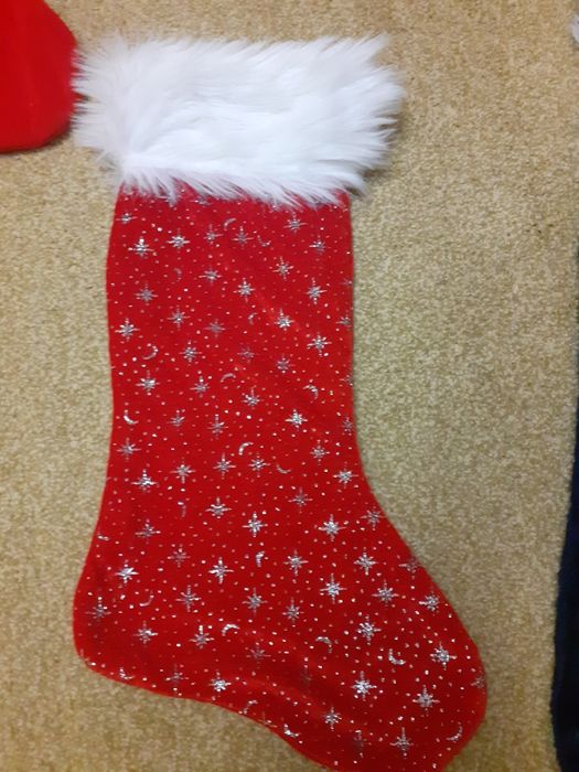 Сапожка новогодняя, носок Санты