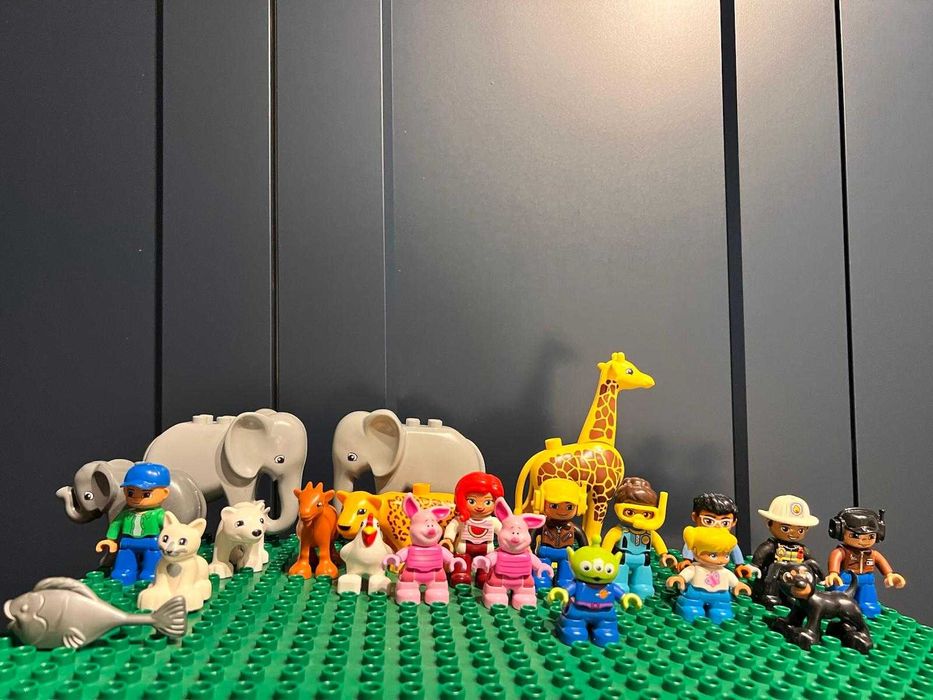 Lego DUPLO ~18kg - dużo figurek i pojazdów