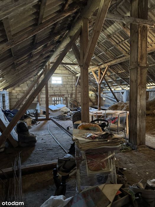 Działka z WZ na nowy dom jednorodzinny + budynek 200m2 -do negocjacji
