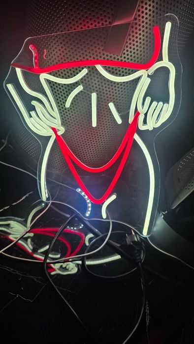 neon led 44x33 kobiece kształty