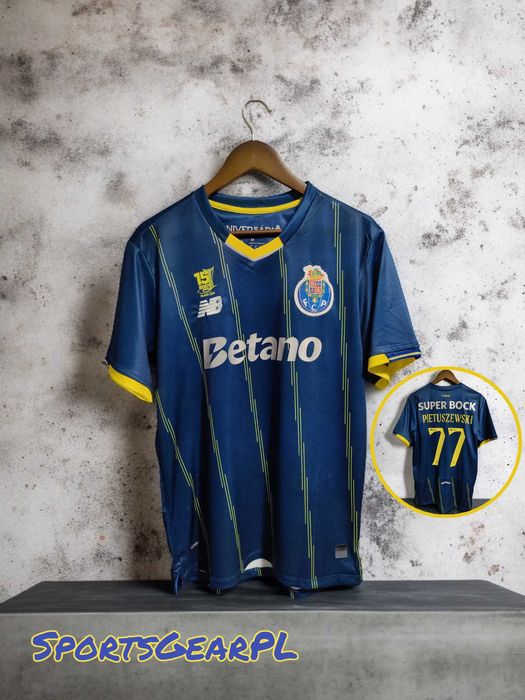 25/26 Oskar PIETUSZEWSKI #77 FC Porto Koszulka Czwarta Rozmiar XL