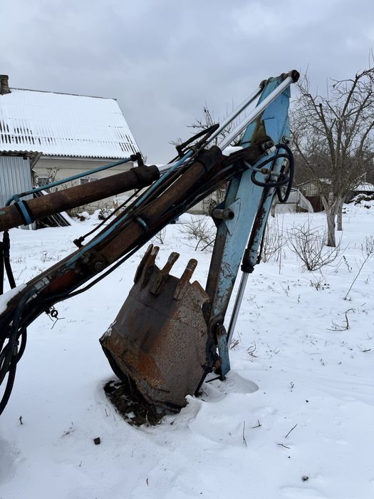 ЮМЗ-6 екскаватор 1973 рік, з відвалом, робочий стан