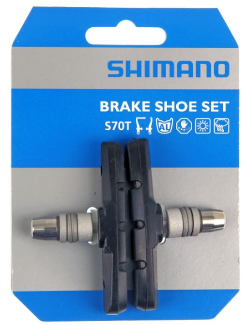 SHIMANO S70T Klocki Okładziny Hamulcowe V-BRAKE para na 1 koło
