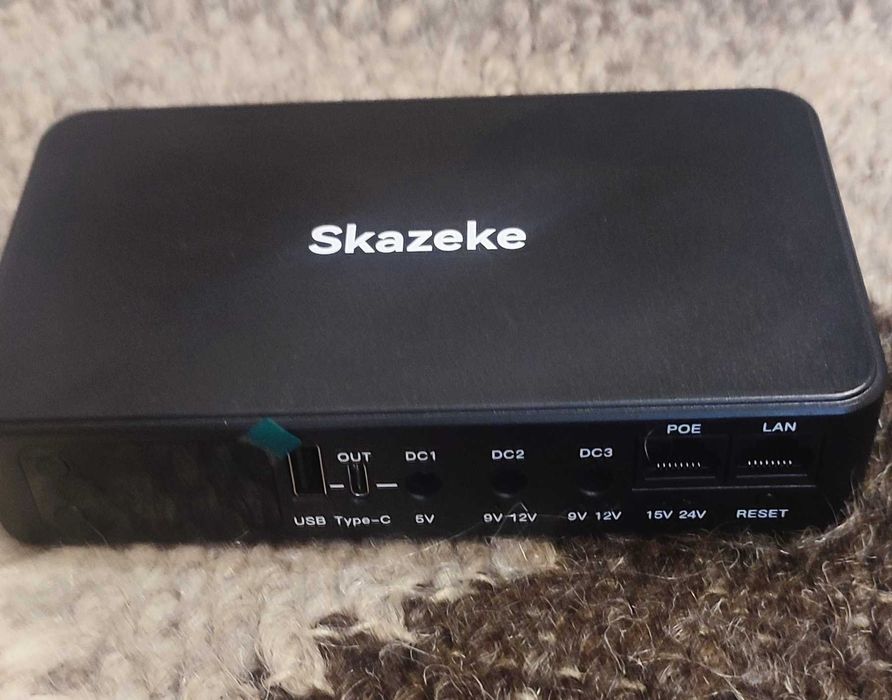 Skazeke Mini UPS DR2p 18000 мА·год для роутера, інтернет без світла