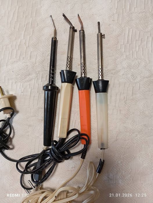 Паяльники 18,25,40,100вт