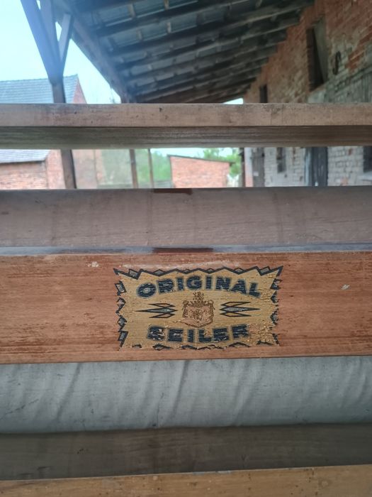 Magiel ręczny solidny niemiecki, Seiler’s Liegnitz, antyk