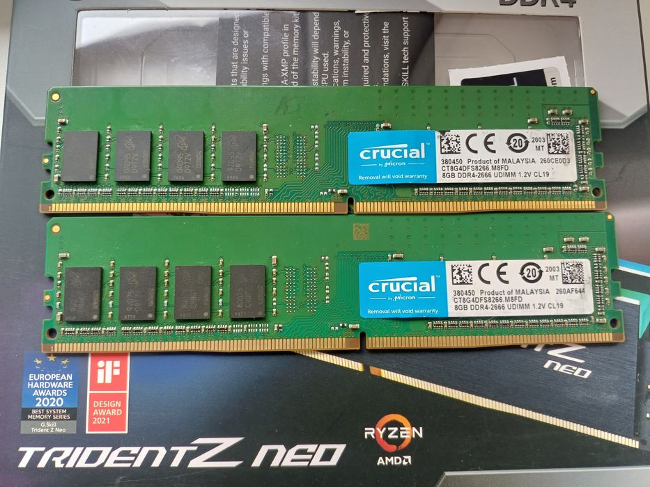 DDR4 16GB（8GBx2）3200 未開封 оперативная память ddr4 16gb 3200 16 2x8 - купить компьютеры и