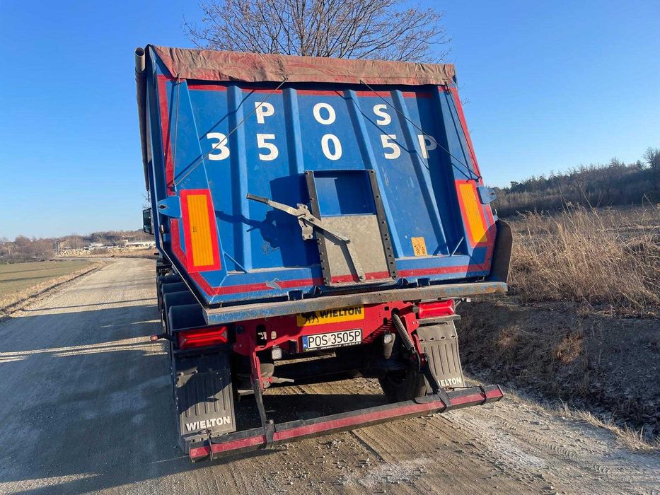 Naczepa Wywrotka Stalowa Wielton 33m