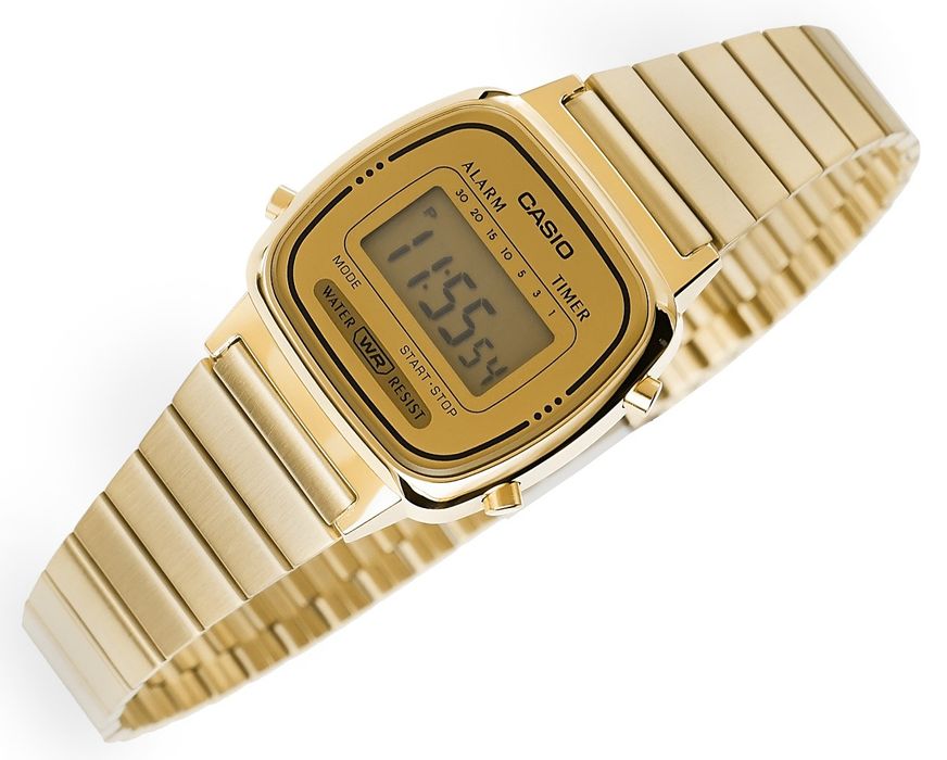 zegarek damski casio la670wga-9df + box